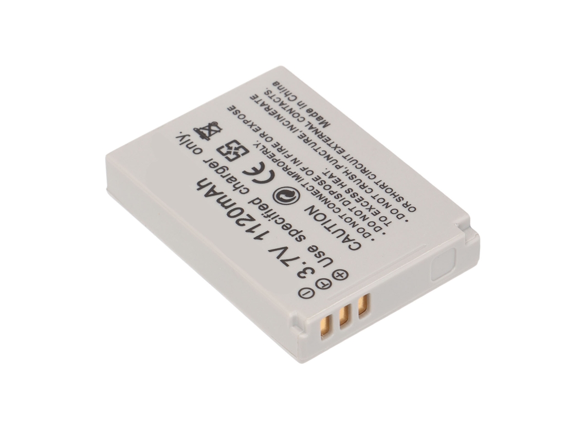 Batería De Repuesto Para Cámara De 3,7 V Y 1120 Mah De Iones De Litio Para Sx200, Sx210, Sx220, Sx230is E Ixus90.