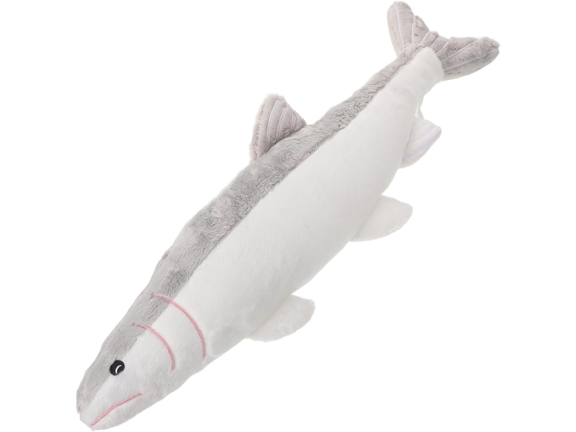 Almohada Suave 50 Cm, Hogar Ligero Cojín De Peluche Con Forma Pez Y Lavable, Decorativo