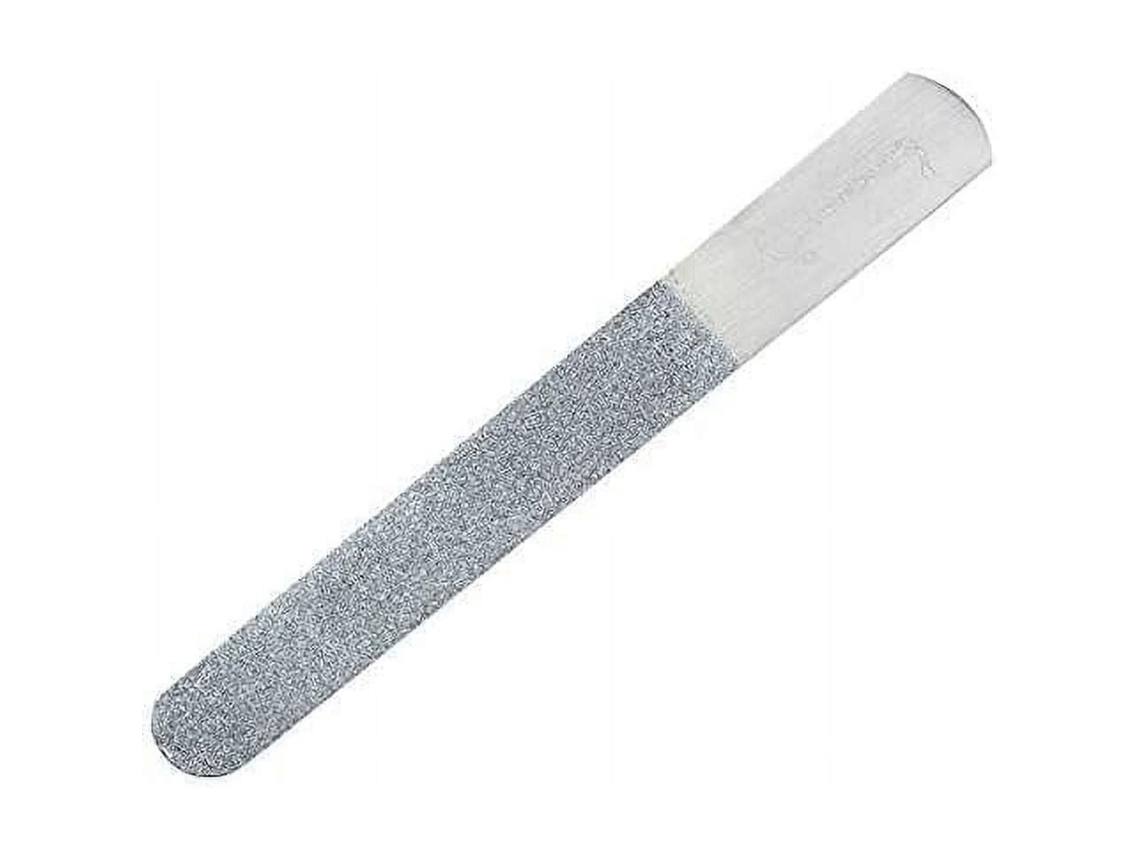 Limpiador de pies profesional para el cuidado de uñas y patas. Superficie con revestimiento de diamante. Diseño duradero con bordes redondeados.