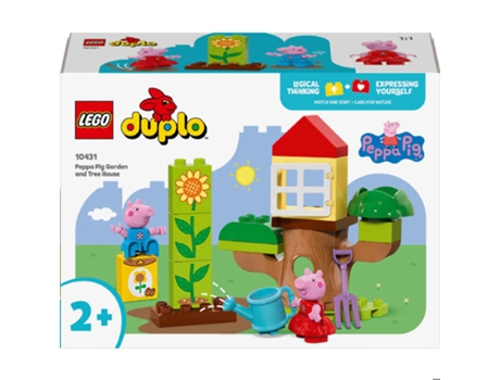 LEGO Duplo Jardín y Casa del Árbol de Peppa Pig 10431