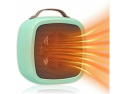 Calefactor Eléctrico Cerámico Portátil De 500 W Para Dormitorio, Oficina Y Sala De Estar: Económico, Silencioso Y Ecológico.
