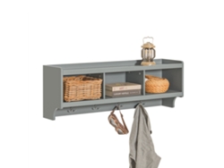 Percha SOBUY (100 x 25 x 35 cm - MDF - Gris)
