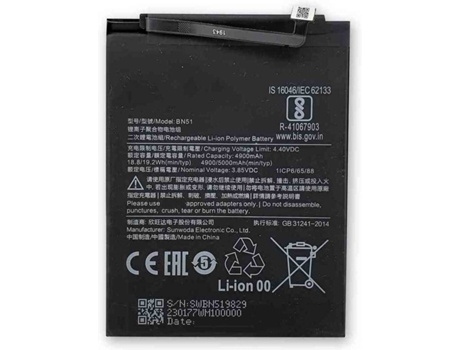 Batería MOVITEK Xiaomi Redmi 8 (4900 mAh)