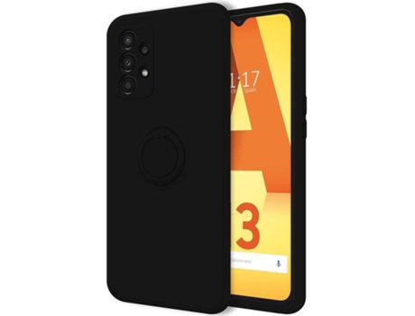 Carcasa para Samsung Galaxy A13 4G TUMUNDOSMARTPHONE Silicona Líquida Negro