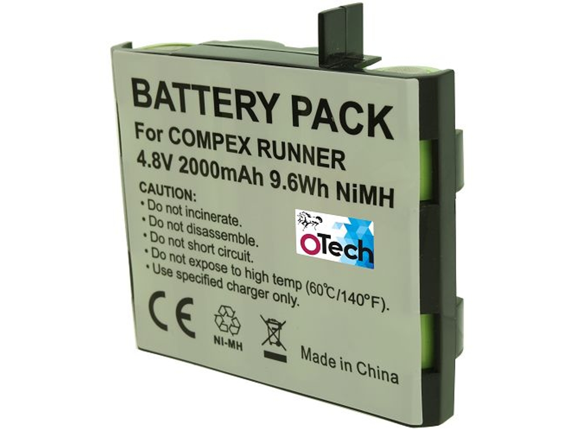 Batería de electroestimulación para COMPEX PERFORMANCE US