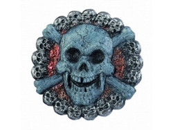 Escudo DISFRAZZES Redondo Calavera Deluxe (Talla: Talla Universal)