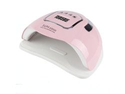 Lámpara UV para uñas X12 Max con temporizador, 280 W, 66 LED rosas, Yunzii