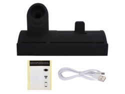 Base De Carregamento Silicone Para Iwatch5/iphone11 Pro Max Suporte De Mesa Aparador De Cabos