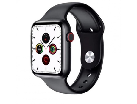 Smartwatch W26+ 44 mm Pantalla completa Bluetooth Llamadas a prueba de agua Negro