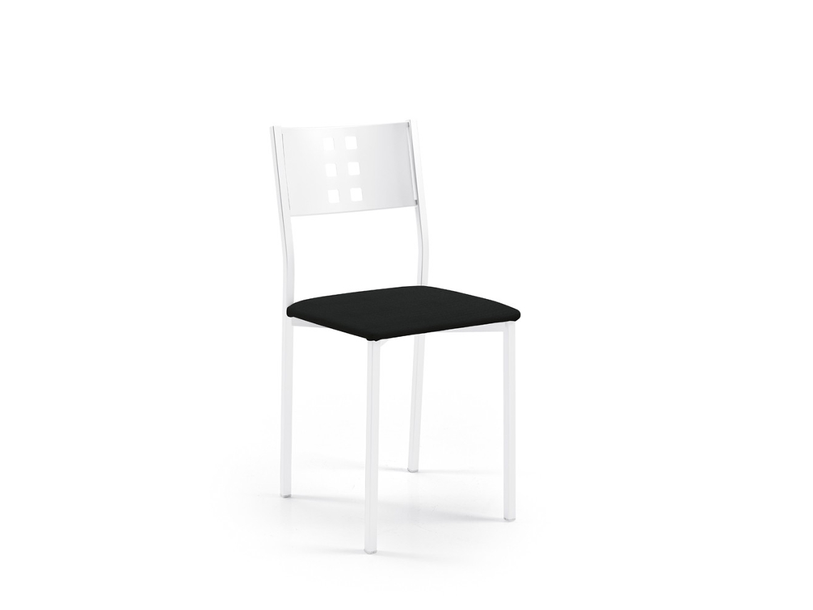 Cadeira de Cozinha Brancazamora 38x86x47cm Michigan Preto FANMUEBLES