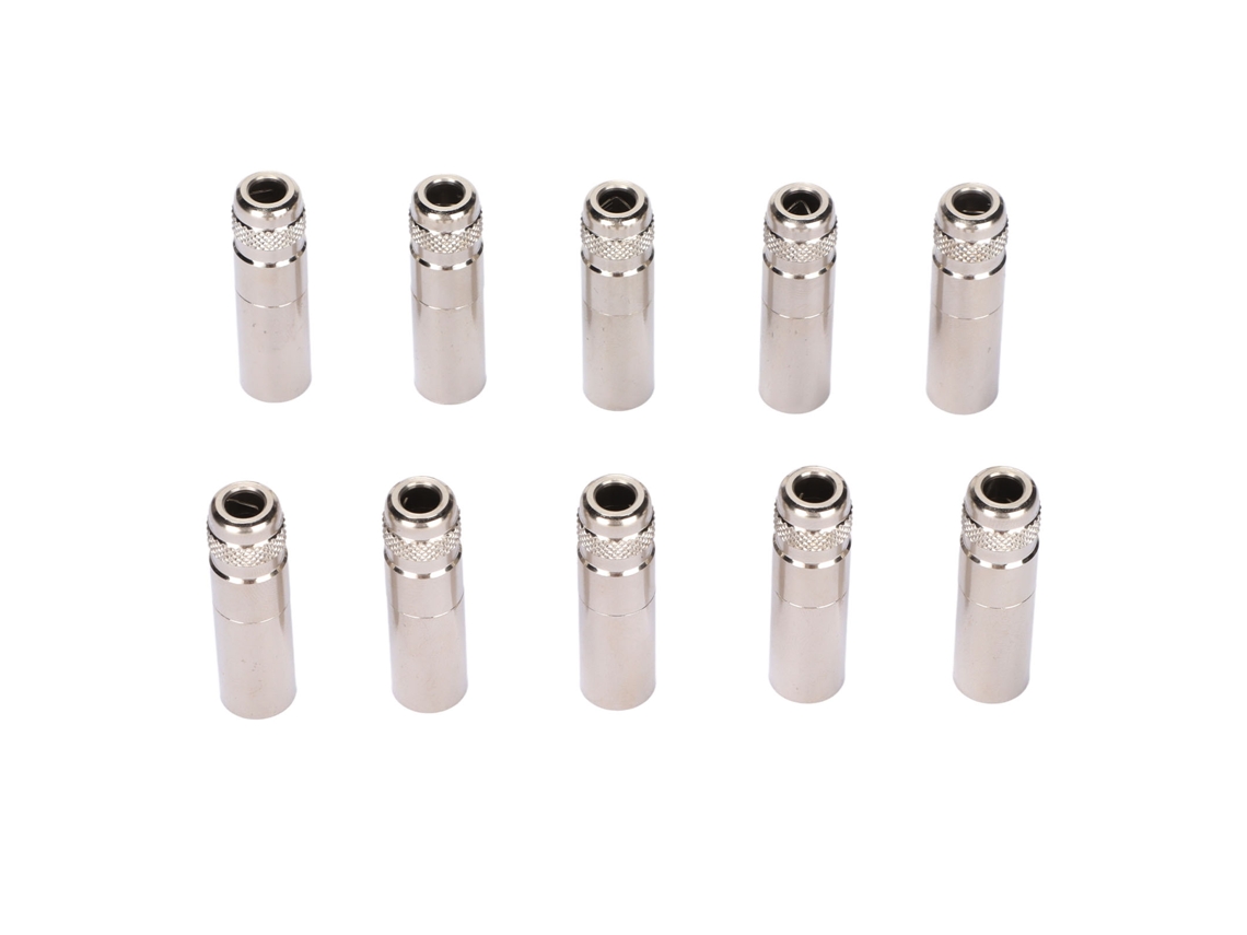 Kit de 10 conectores XLR macho de 6 pines CHABERLU