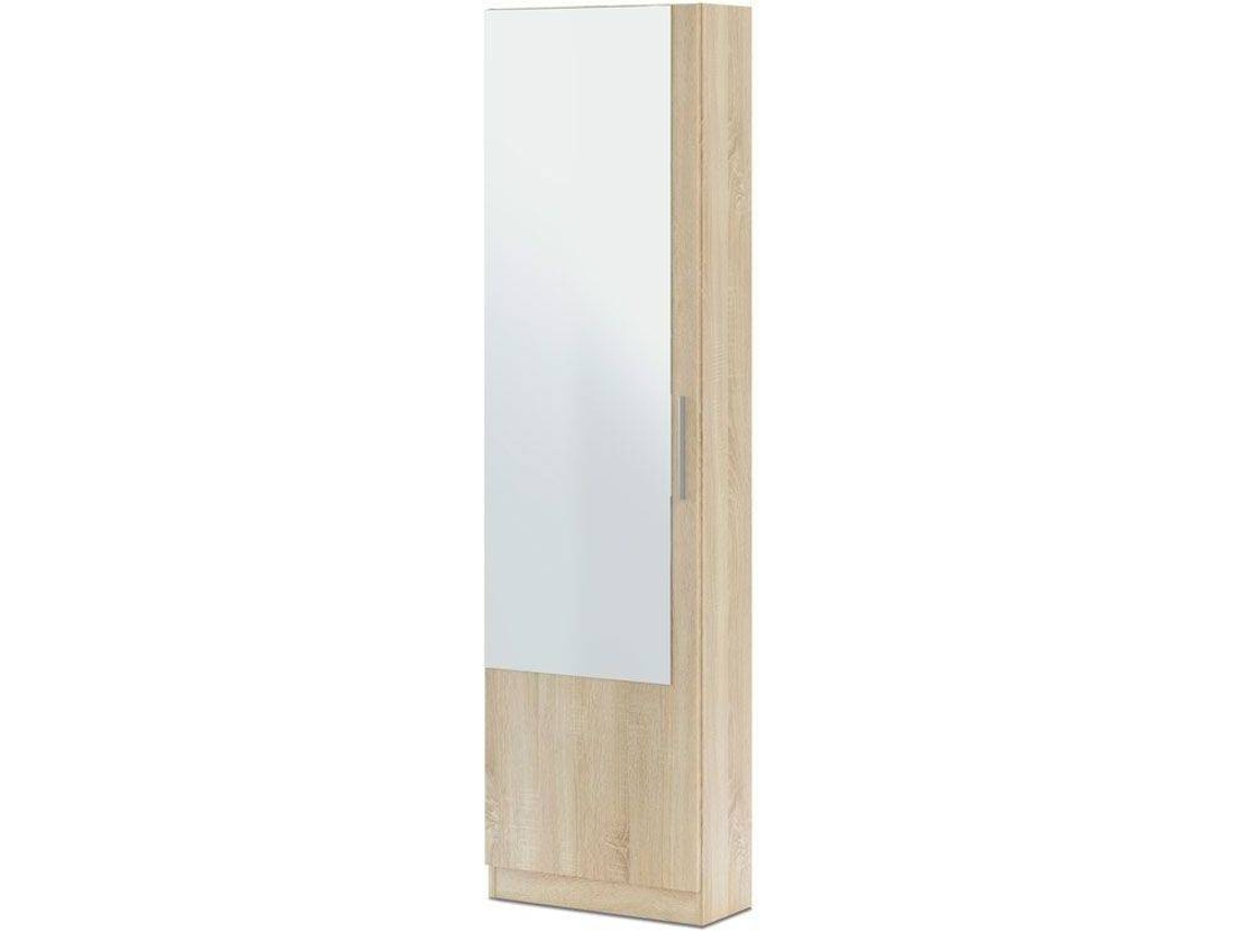 Zapatero HABITDESIGN Kristal  (Roble Canadian - Melamina  - 50 x 180 x 22cm)