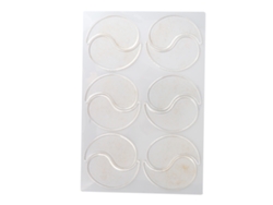 6 Pares Parches De Silicona Para Ojos Anti-arrugas Reutilizables Para Noche, Parches Inferiores Para Belleza En Casa Y Salón