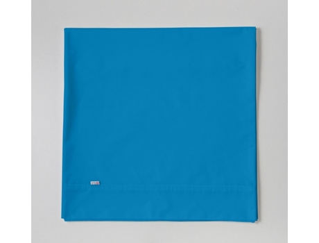 Sábana Encimera ESTELIA (190 x 270 cm - Algodón y Poliester - Azul)