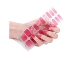 Tiras De Uñas De Gel Semicuradas, 20 Unidades, Requieren Lámpara Uv/led, Incluyen Lima De Uñas Y Bastoncillos De Alcohol.
