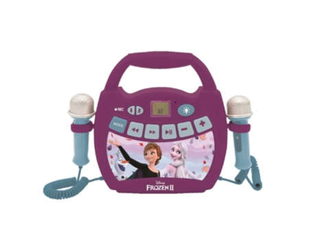Micrófono DISNEY Altavoz Bluetooth con efectos de luces Frozen (Edad Mínima Recomendada: 4 años)