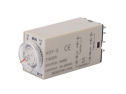 Relé Temporizador Retardo H3y-2 8 Pines 24vdc Alta Precisión 6m