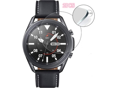 Kit 2 Protectores de Cristal Templado Samsung Galaxy Watch 3 45mm 9H
