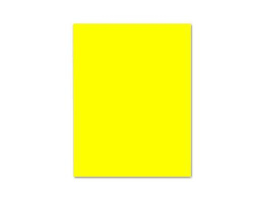 Cartolina Liderpapel 240 Grs 50X65 Cm Amarelo Limão