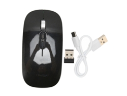 Ratón inalámbrico recargable, silencioso, Bluetooth