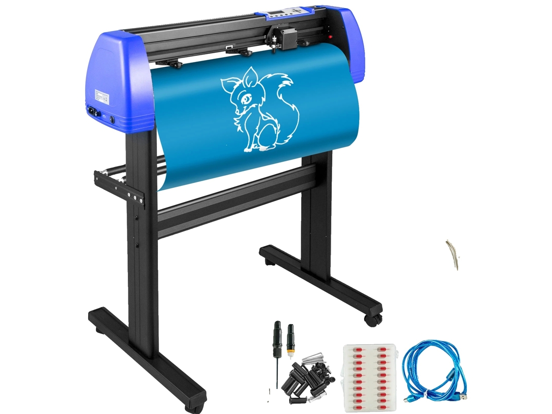 Máquina de corte de vinilo, velocidad ajustable, corte de precisión, 34 pulgadas OEM
