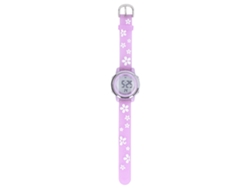 Dan26-reloj Deportivo Digital Para Niñas Con Escala Clara Reloj De Dibujos Animados 3d Impermeable Con Luz Led Alarma Para Niñas De 3 A 10 Años Morado