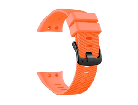 Correa de Silicona con hebilla negra para Garmin Forerunner 45S - anaranjado
