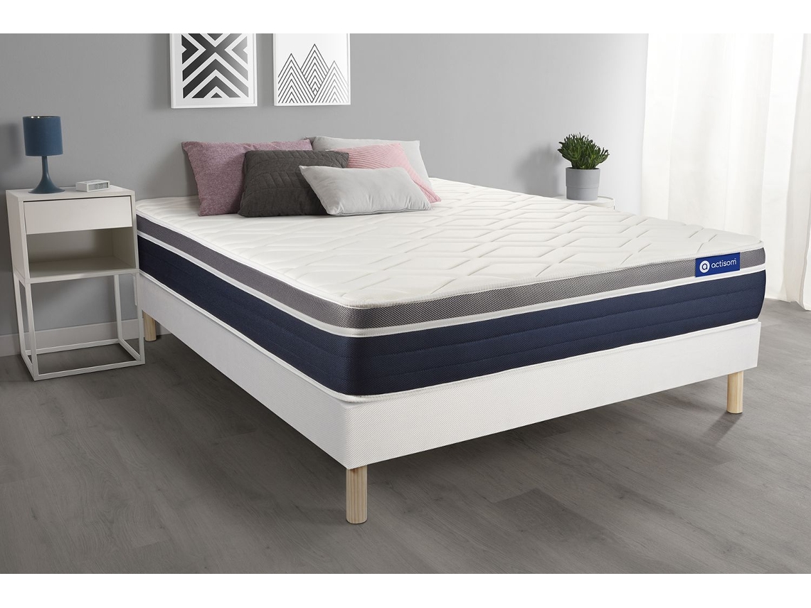Somier Actimemo Confort Multiláminas ACTISOM Espuma con memoria Blanco (140x200)