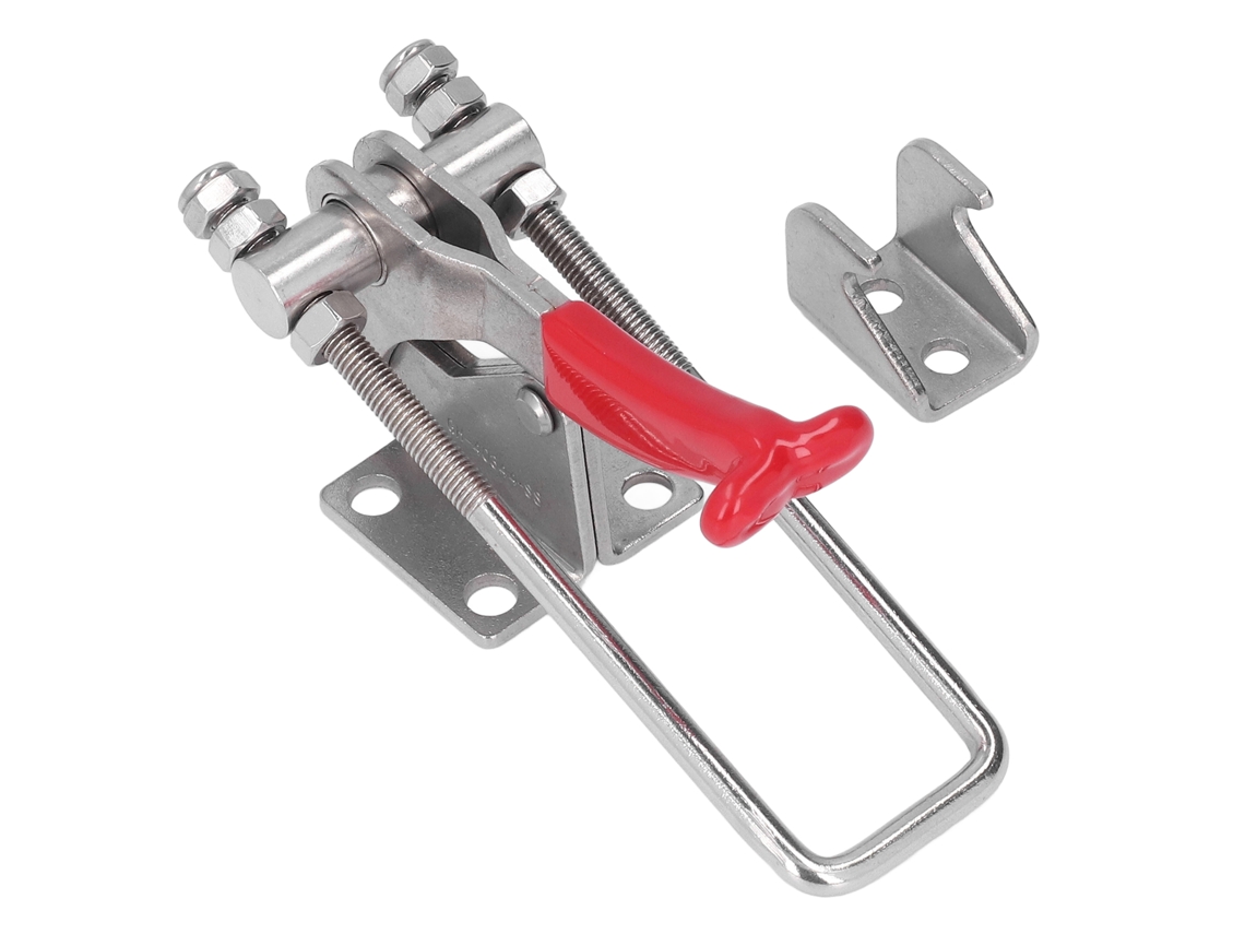 Abrazadera De Palanca Ajustable De Acero Inoxidable De 318 Kg Con Palanca De Liberación Rápida Para Soldadura.