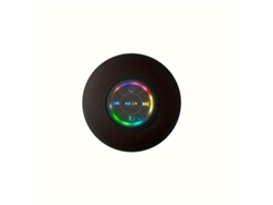 Altavoz Led Para Baño: Diseño Inalámbrico, Resistencia Al Agua Ipx-4, Control Por Botón, Montaje Con Ventosa.