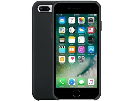 Funda iPhone SE 2020 Silicona Líquida Negro
