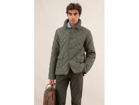 Chaqueta Alcocho para Hombre THROTTLEMAN Poliéster Verde (2XL)