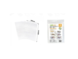 Bolsas herméticas reutilizables para conservación de alimentos, 200 x 300 mm, bolsas de plástico, soluciones para el almacenamiento de alimentos