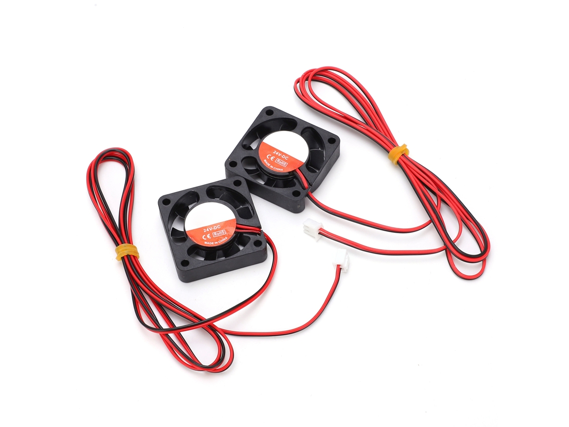 Ventilador silencioso de 40x40x10 mm y 24 V para impresora 3D