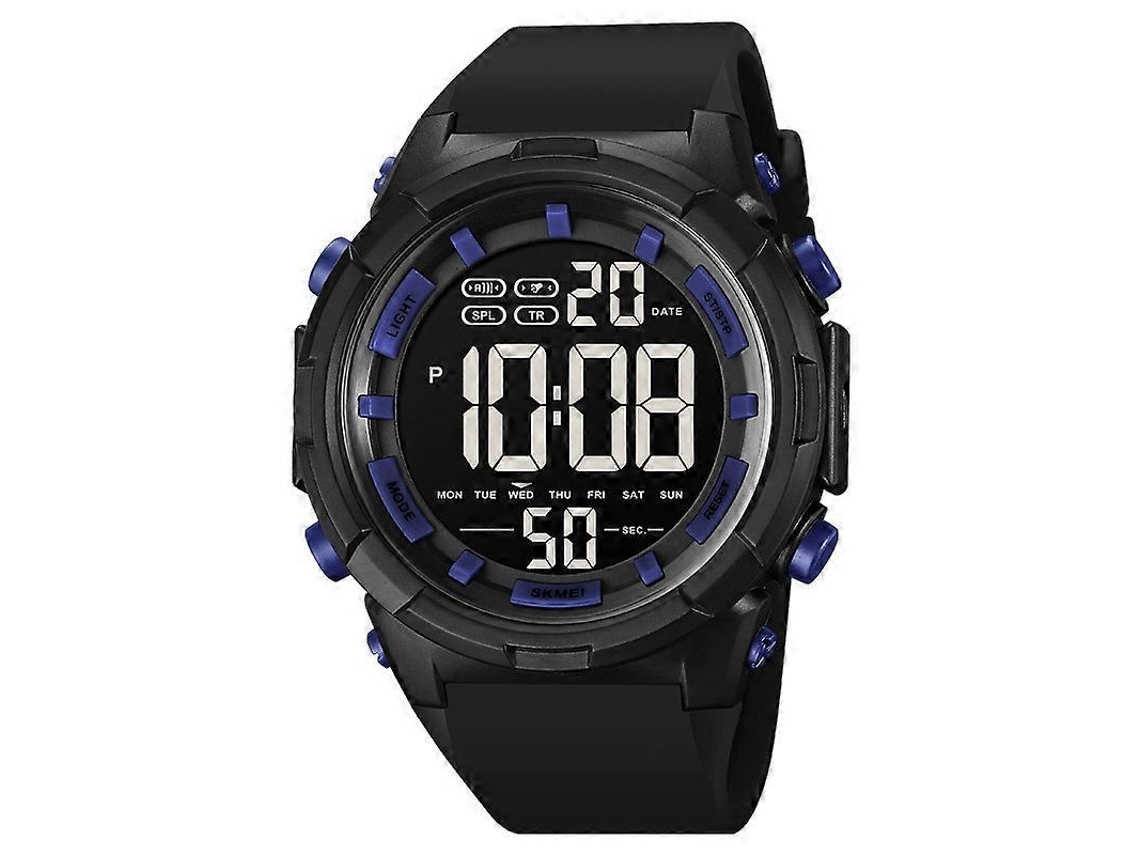 Reloj deportivo multifuncional Skmei 1845 para hombre, ideal para actividades al aire libre, resistente al agua y con una esfera grande.