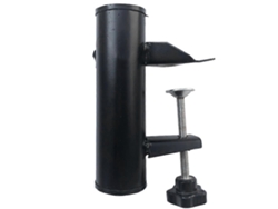 Soporte De Paraguas Para Jardín Con Abrazadera Y Base Pesada Portátil Para Eventos Deportivos Y Recreación Al Aire Libre 15x4cm Negro
