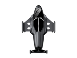 Soporte Inalámbrico Para Coche Con Carga Rápida Yizhood, Color Negro