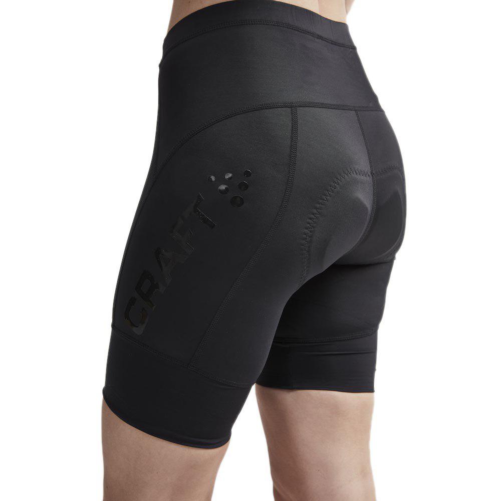 Pantalones Cortos Para mujer craft essence negro ciclismo jersey.