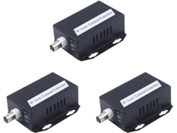 Kit De Extensión Ethernet Ip De 3 Piezas Con Extensión De Red Coaxial Hd
