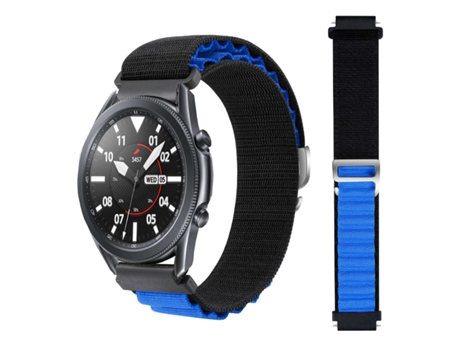 Correa Garmin Forerunner 735Xt Pulsera Loop Alpine Negro y Azul