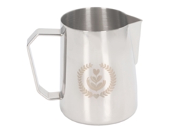 Olla blanqueadora de acero inoxidable de 600 ml con pico Eagle para alimentos, leche, plata y otros