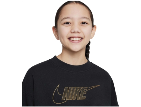 Sudadera de Niña NIKE Sportswear Club Crew Multicolor (M)