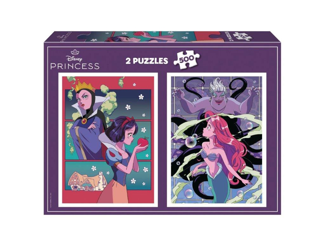 Rompecabezas EDUCA 2x500 piezas Princesas Disney 20278