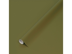 Película adhesiva DC Fix lisa y brillante, 45 cm x 2 m, verde seco, 346 0713