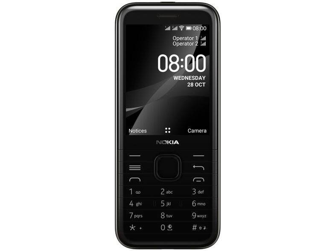 TELEMÓVEL NOKIA 8000 DS PRETO