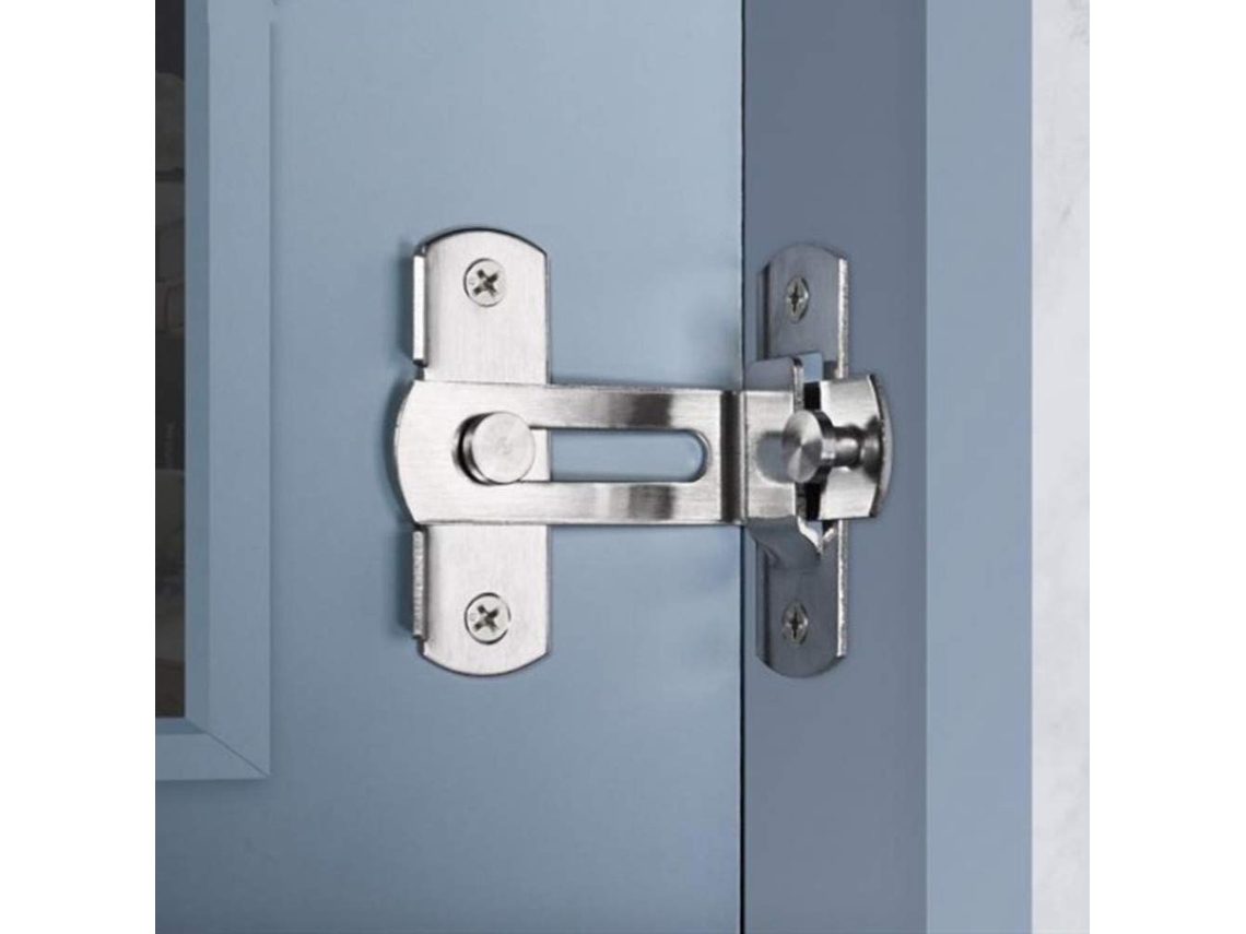 Trinco Parafuso Angular 90° Para Porta E Janela Deslizante De Celeiro.