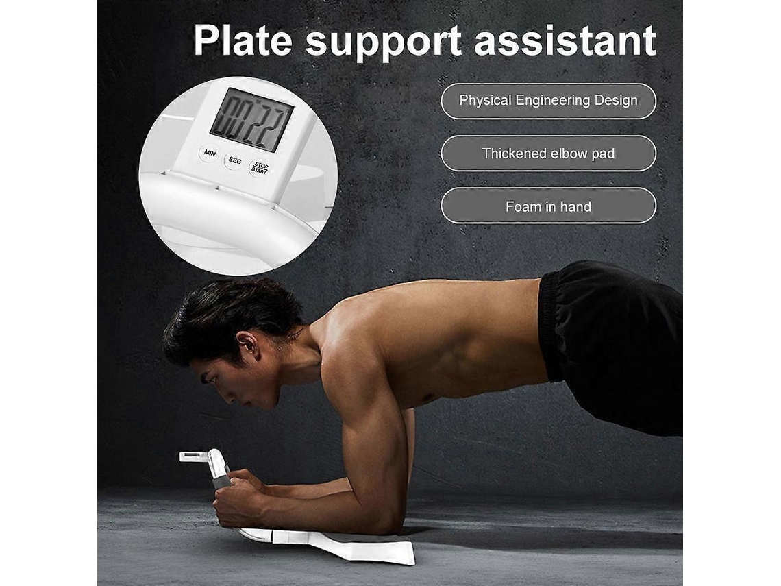 Dispositivo portátil para el entrenamiento de abdominales, con tabla de equilibrio desmontable para flexiones y ejercicios de gimnasia. Rosewell