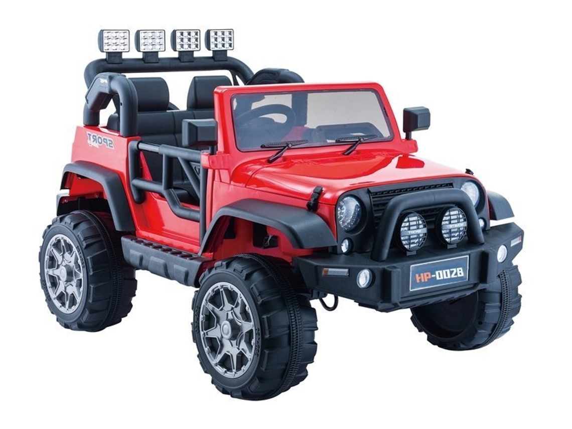 Jeep Hp012 - Coche eléctrico para montar en rojo B.active