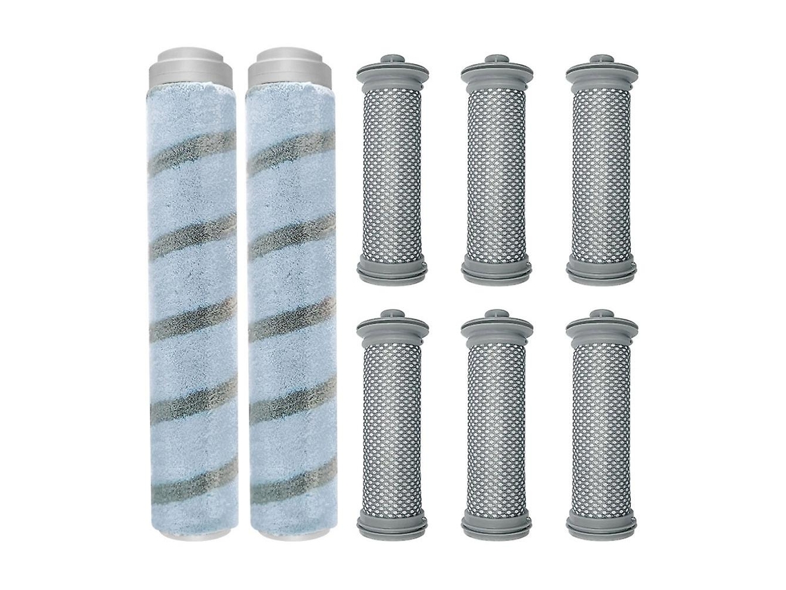 8 peças de escova de rolo de filtro hepa para tineco a10/a11 um s11/s12