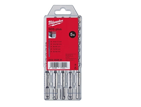 Taladro Sds-Plus MilwaukeeGama INDOOSTRIAL (5 Piece 5.5-8mm)
